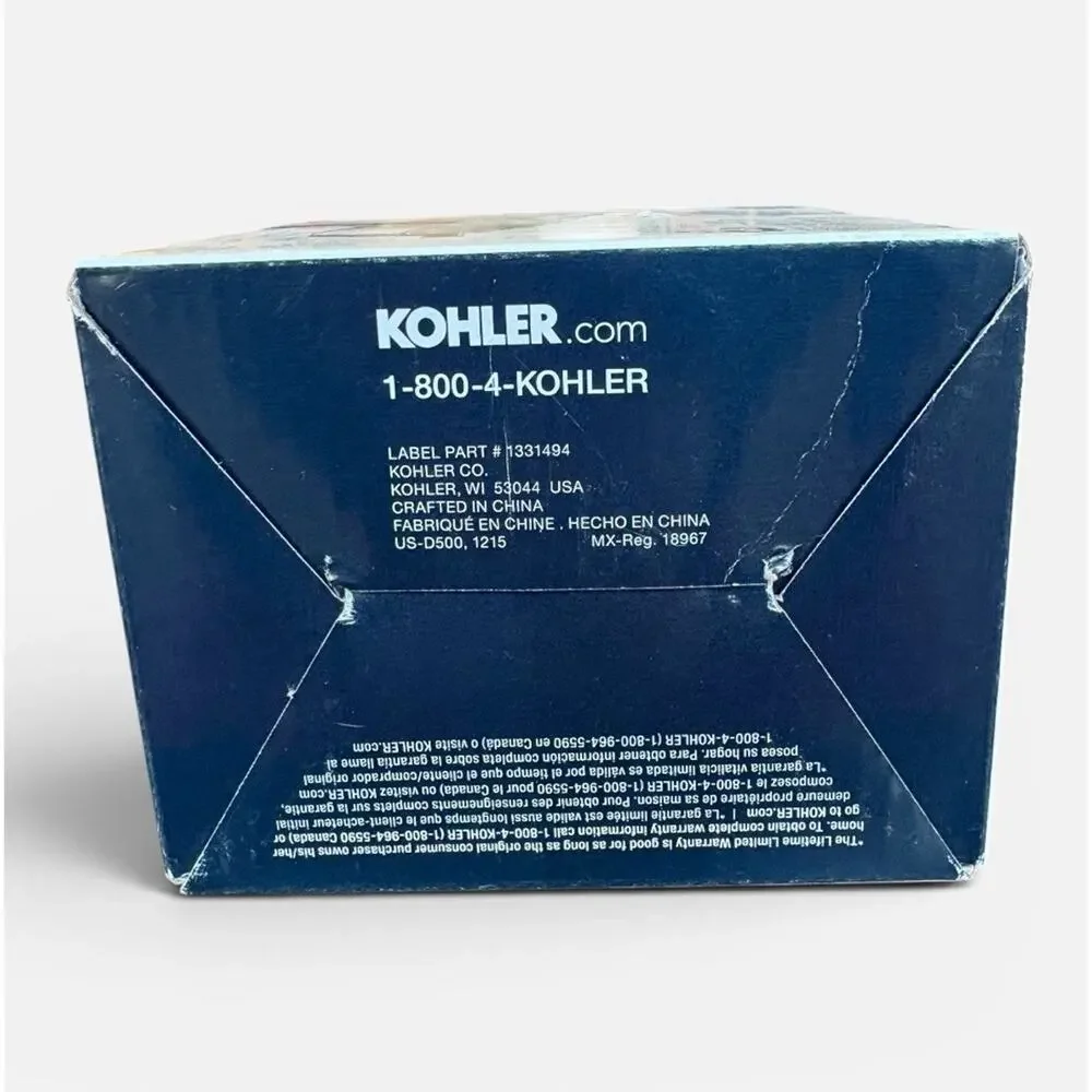 Kohler 72419-G-BN Awaken Shower Head, 3 Sprays, Vibrant Brushed Nickel